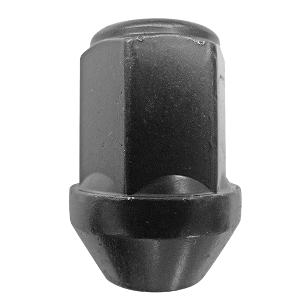 Felgenschloss Typ B M12x1,25 - Kegel 60° 36mm SW17 Schwarz