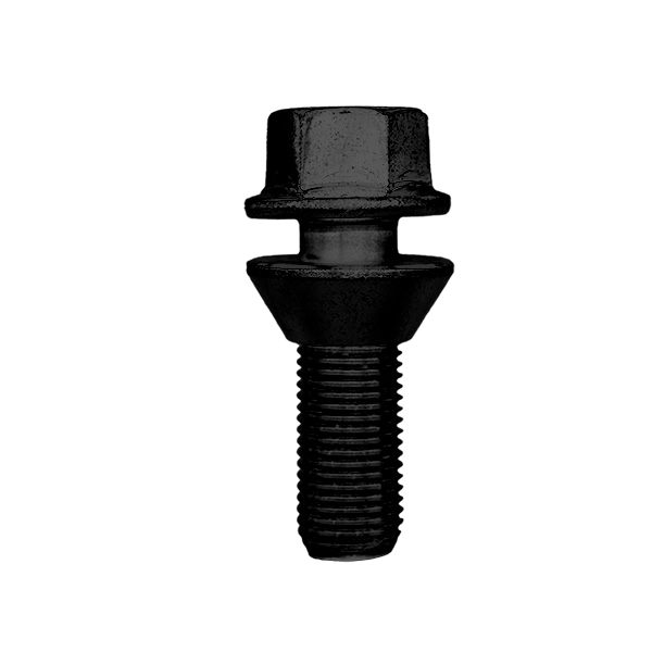 wheel spacers - Wheel bolt M 12 x 1,25 conical collar 60° two 