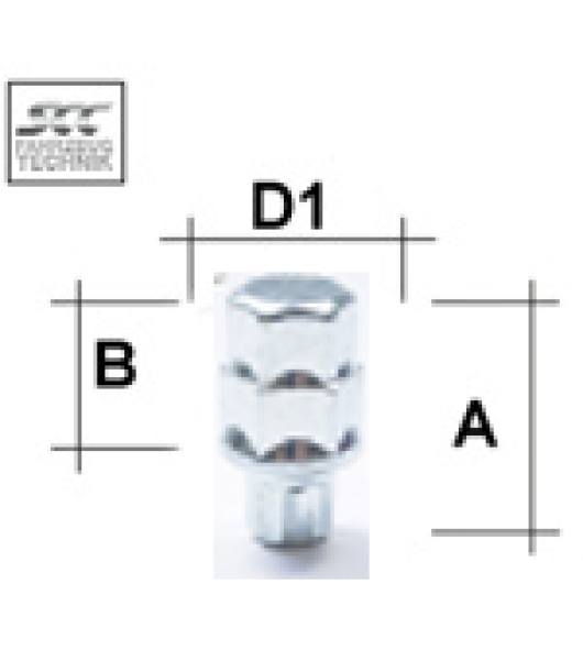 Star key-adapter type VSL - hex 17/19